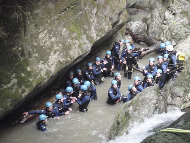  Canyoning for groups in Asturias 